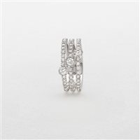 Anello Giorgio Visconti Donna in Oro bianco Diamante 0.30 Ct AB17002B - AB17002B